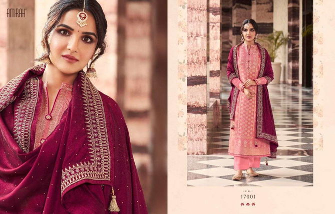 AMIRAH KHWAHISH Dola Jecard Silk With button Heavy Designer salwar suit